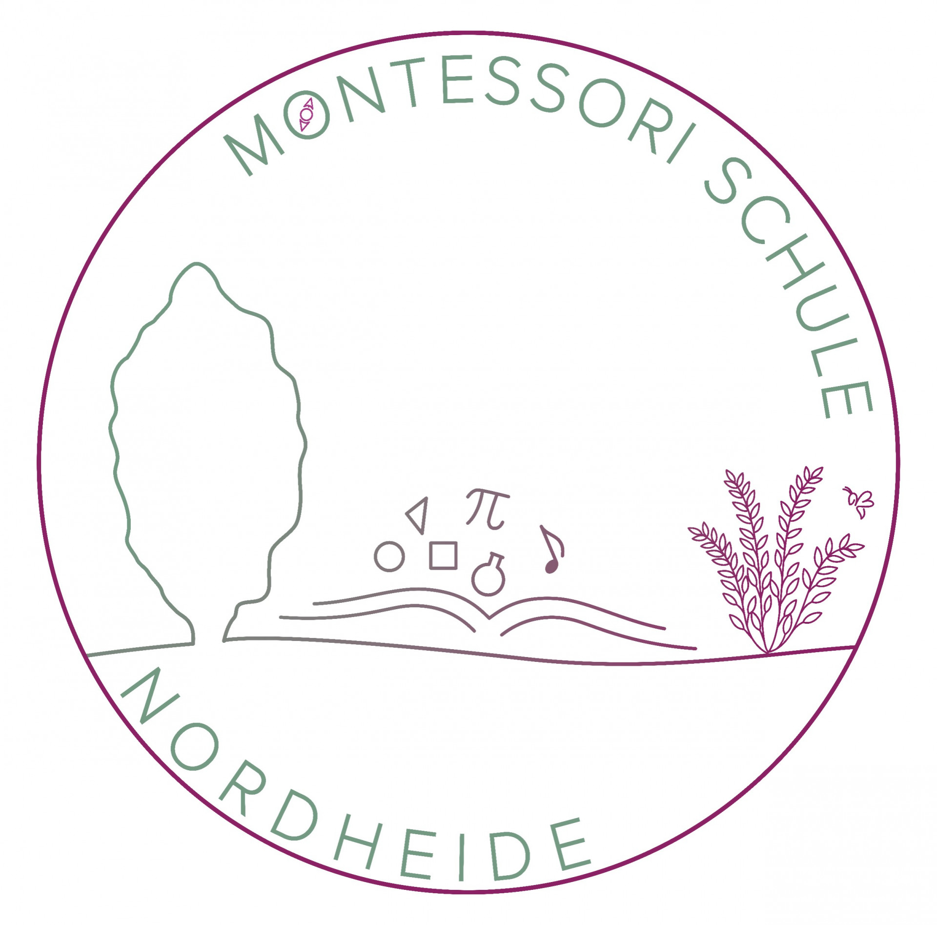 Logo Montessori Schule Nordheide Kreis